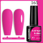 Blushimmer Faandin 7ml red gel nail polish bottle, quick-drying, high saturation, alcohol-free, full color, easy to apply at home.