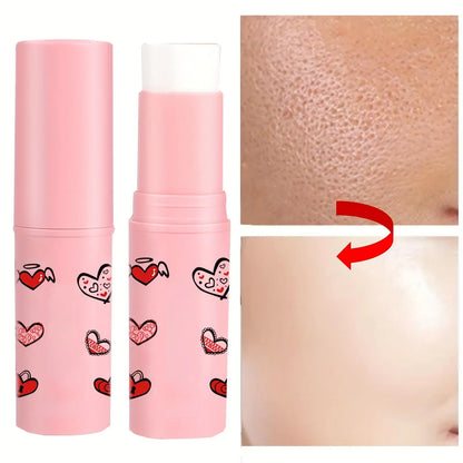 Blushimmer invisible pore cream primer stick, smooth and matte facial moisturizer for brightening and oil control.