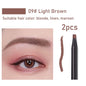 Blushimmer waterproof eyebrow pencil with brush, long-lasting, peel-off microblading tool for natural, defined brows.