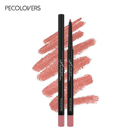 Blushimmer nude matte lip liner pencil with waterproof, long-lasting, non-stick lipstick tint, perfect for defining lips.