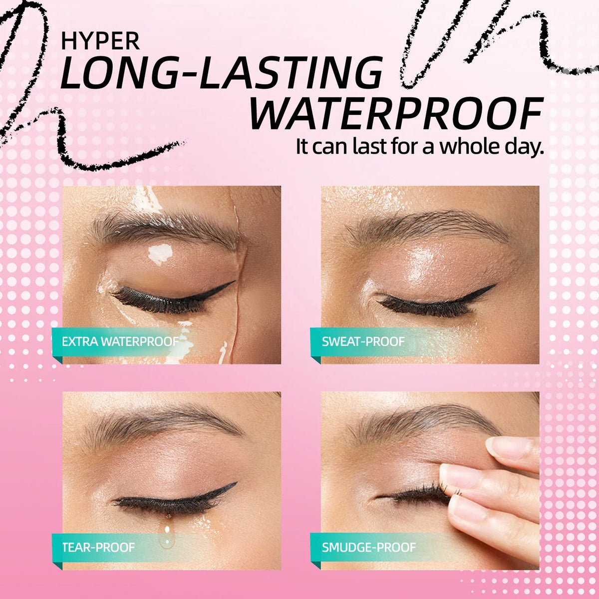 Blushimmer COOL STORY 12-color matte eyeliner gel pencil set with creamy, waterproof, and silky smooth eyeshadow sticks.