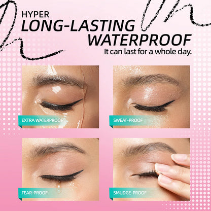 Blushimmer COOL STORY 12-color matte eyeliner gel pencil set with creamy, waterproof, and silky smooth eyeshadow sticks.