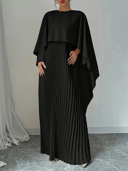 Luxlife Brands Harmony Draped Event Outfit featuring elegant fabric and stylish draping for formal occasions