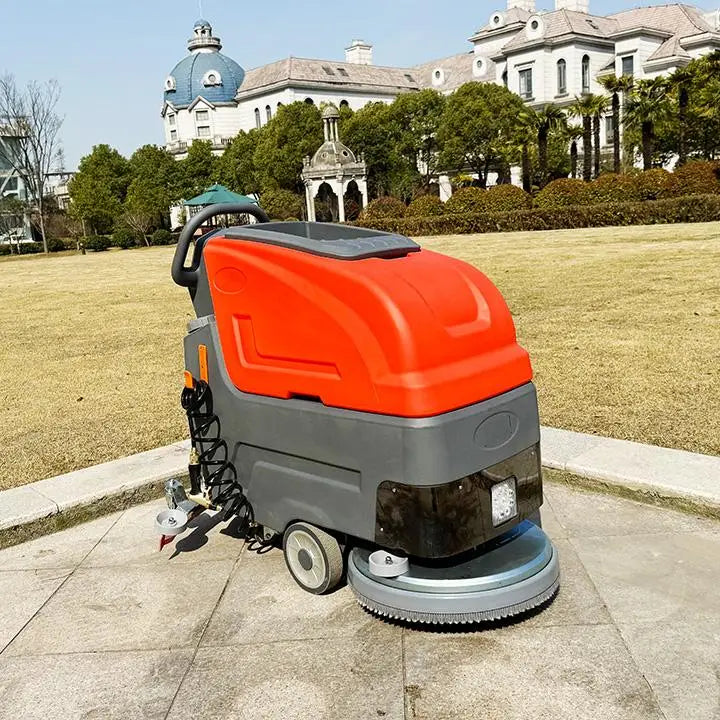 Commercial Ride-on Floor Scrubber Dryer Machine Professional Electric Floor Cleaning Scrubber for Mall Supermarket Warehouse