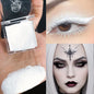 Matte Light White Liquid Foundation Cream Full Coverage Long-Lasting Black&White Cosplay Festival Makeup for All Skin Types