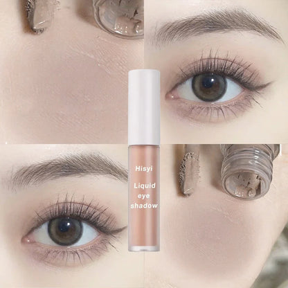 Low Saturation Matte Liquid Eye Shadow Blush Waterproof Easy To Color Brightening Natural Contouring Eyeshadow Pigment Makeup