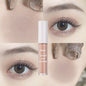 Low Saturation Matte Liquid Eye Shadow Blush Waterproof Easy To Color Brightening Natural Contouring Eyeshadow Pigment Makeup