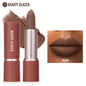 Barely Matte Cocoa Lipstick Creamy Texture Nourishing Care Long Lasting Waterproof  All Skin Types Brown Hue Matte Lipstick