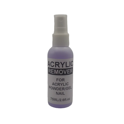 Blushimmer 75ml professional acrylic nail remover gel liquid for easy removal of acrylic and gel nail polish.