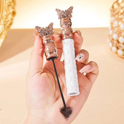 Honey Talk Mascara is long, thin, curly, thick, non-smudgy, long-lasting, waterproof and sweat resistant