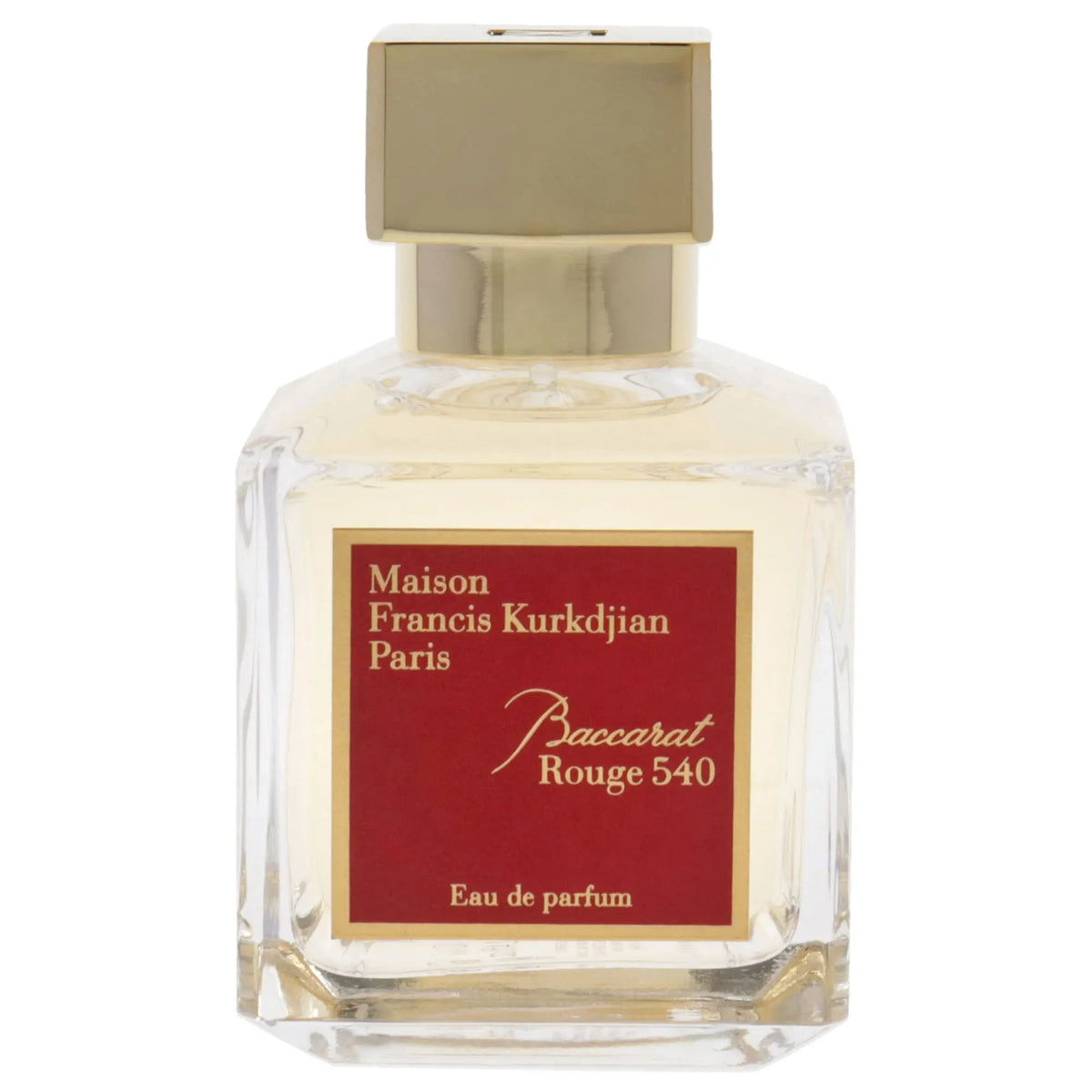 Maison Francis Kurkdjian Baccarat Rouge 540 Eau De Parfum spray in 70ML bottle, long-lasting natural fragrance, elegant perfume cologne
