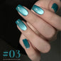 Blushimmer MIANEL 12ml Emperor Green cat eye gel nail polish with green and white hues, suitable for nail salons and nail supplies
