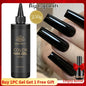 Blushimmer Born Pretty 250g milky white jelly nude gel nail polish refill package, translucent clear semi-permanent soak-off UV gel