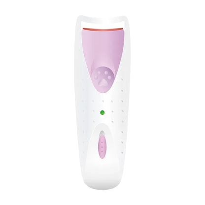 Blushimmer electric heated eyelash curler for women with automatic design, long-lasting curl, and lash perm functionality.