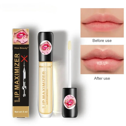 Blushimmer lip plumper oil serum with volumizing, moisturizing, and repairing properties for sexy, elastic lips.