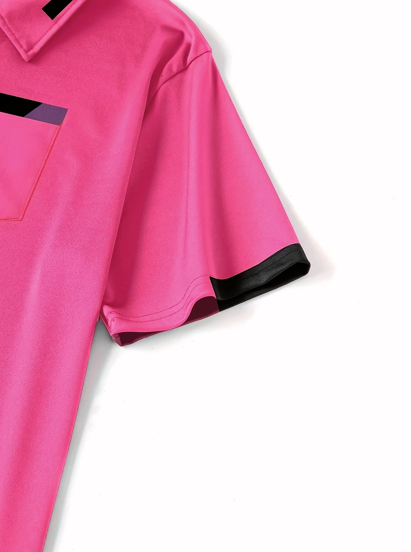 Men's Summer Casual Color-Blocked Polo Shirt, Mature and Elegant Men's Polo Shirt, Suitable for Workplace Business and Outings