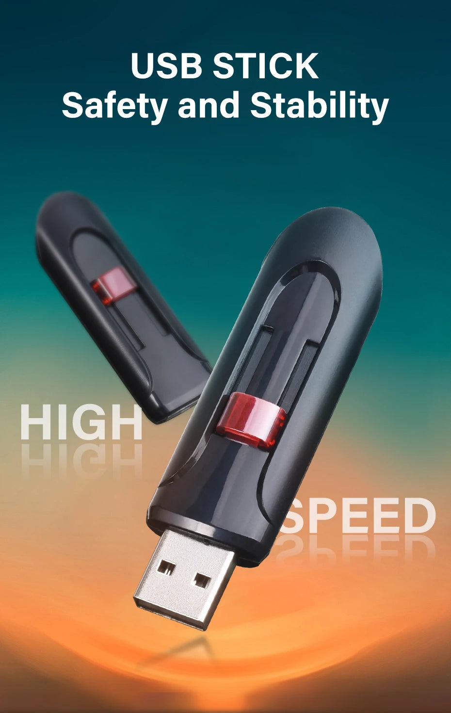 Plastic Pendrive Flash Drive 2.0 Red U Disk 128mb 4GB 16GB 32GB USB Pen Drives Key Ring Car/TV/Computer