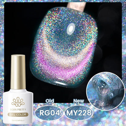 Born Pretty 117-color cat magnetic gel nail polish by Blushimmer, 10ml, with vibrant semi-permanent full coverage varnish for stunning nails