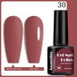 Blushimmer Faandin 7ml red gel nail polish bottle with high saturation, quick-drying, alcohol-free, long-lasting, ideal for home manicures.