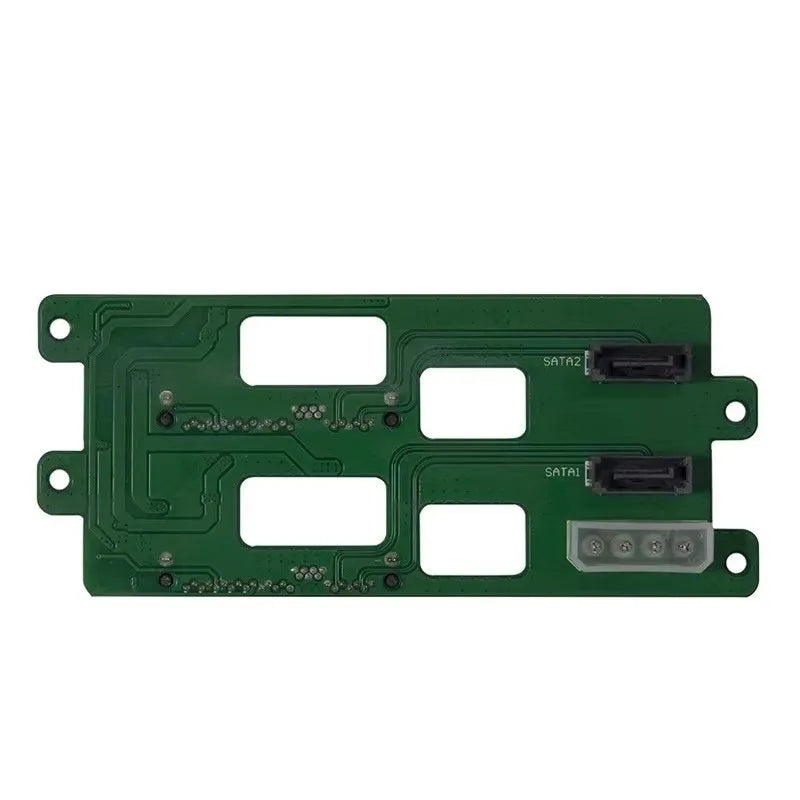 NAS2 Chassis Circuit Boards SATA Interface Backplane Accessories for Storage Server Repair FR4 Material NAS Chassis