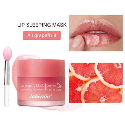 Blushimmer Laneigemakeup Lips Sleeping Hydrated Balm nourishing lip mask with moisturizer and repair, applied on soft lips overnight