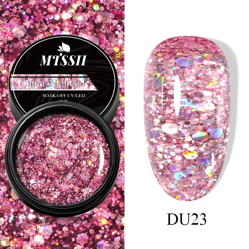 Mtssii 8ml Metallic Painting Nail Gel Polish Gold Silver Creative Elastic Nail Gel for PaintingDrawing Magic Mirror Gel Varnish
