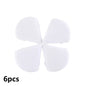 Set of reusable triangle velvet powder puffs in various sizes from Blushimmer, ideal for face, eye makeup, and blending.