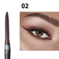 Blushimmer waterproof black brown eyeliner gel pencil with matte finish, ultra-fine, quick-drying, non-smudge, easy-to-wear eye makeup.