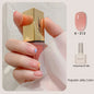 Blushimmer MAYCHAO 12ml jelly gel nail polish top coat bottle, semi-permanent UV/LED gel nail varnish for long-lasting manicures
