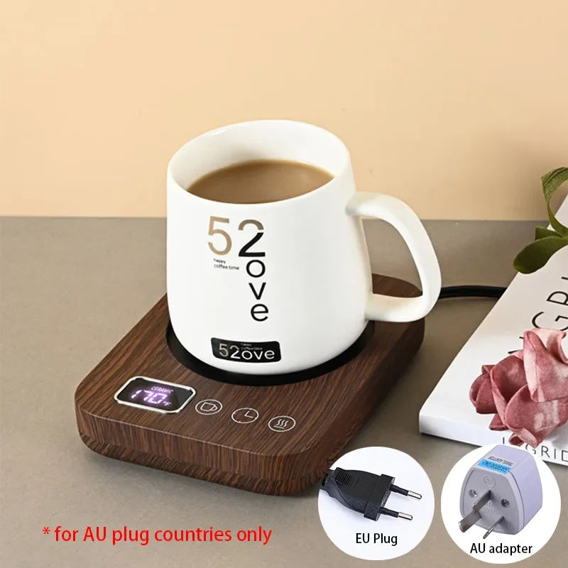 New Coffee Mug Warmer for Desk Office Home 3 Temperature Setting Auto Shut Off Electric Beverage Heating Plate Smart Cup Warmer