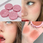 Blushimmer three-dimensional relief blush in natural blush color with a delicate, low-saturation cream formula for a tender, subtle glow.