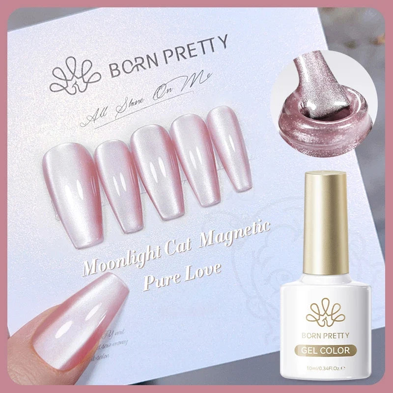 Blushimmer Born Pretty 117 Colors Cat Magnetic Gel Nail Polish 10ml full coverage semi-permanent manicure varnish