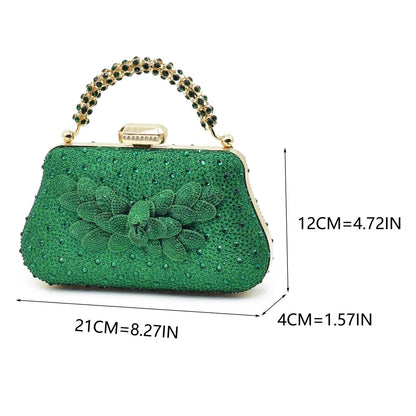 Elegant women's wedding pointed toe shoes and matching bag set by EdleessFashion, showcased in a sophisticated design.