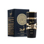 Lattafa Asad unisex Eau De Parfum spray by Blushimmer, 3.4 oz bottle, long-lasting Arabian fragrance for women and men.