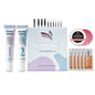 Blushimmer Permania Eyelash Lift and Brow Lamination Kit with tools for instant curling and shaping of lashes and brows.