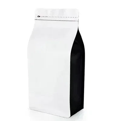 50pcs Smell Proof  Aluminium Foil Coffee Bean Powder ZipLock Packaging With Valve 125g 250g 500g 1kg Chocolate Tea Nut Bags