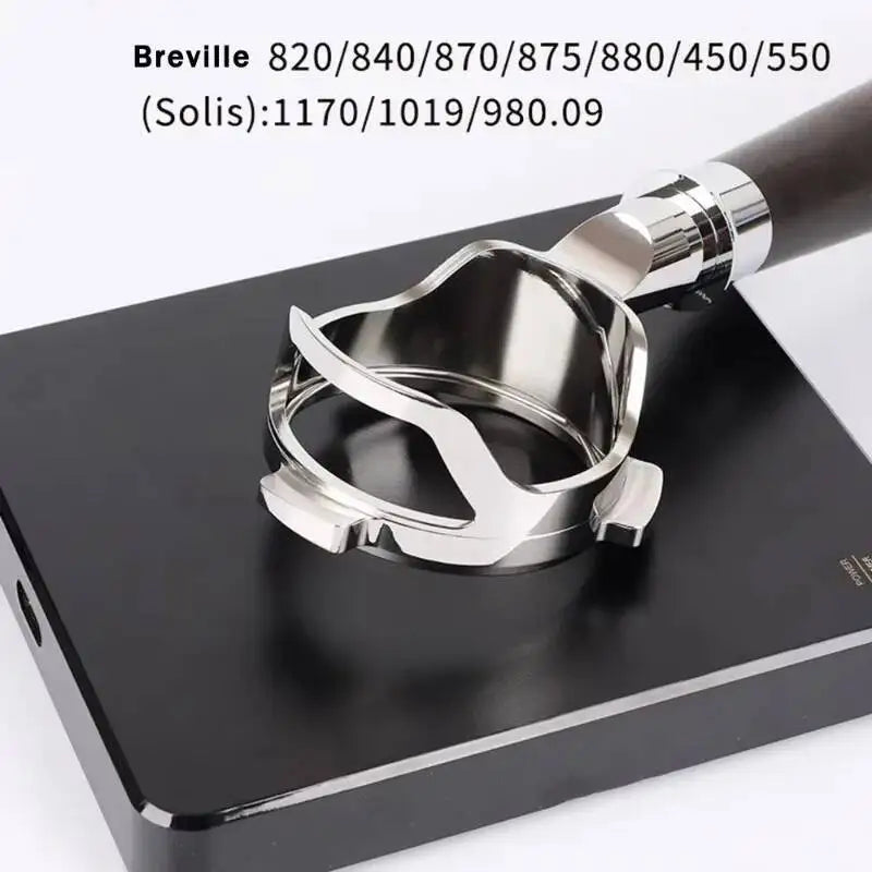 54MM For Breville 878/870/880 Bottomless Hollow Portafilter Espresso Machine Stainless Steel Modified Handle Coffee Filter Tool