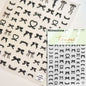 French leopard print bowknot lace ribbon with rhinestones and pearls for manicure decoration, featuring black and white accents.