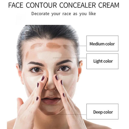 Blushimmer oil control liquid foundation and concealer cream for women with long-lasting face makeup, contour gel, Korean cosmetics