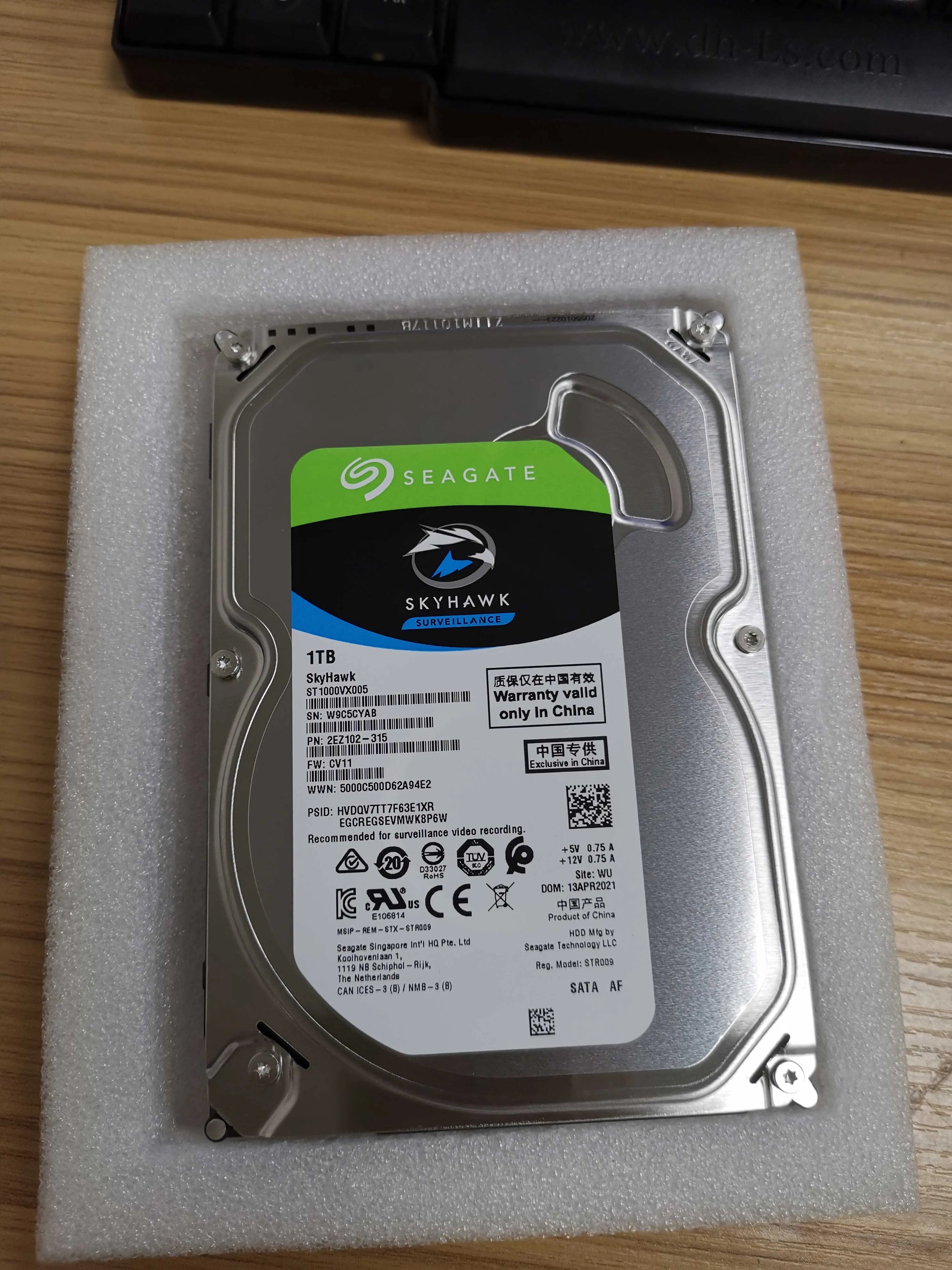 Security Camera 3.5" Sata HDD 1TB 2TB 3TB 4TB 6TB 8TB 10TB for Seagate Hard Disk Data Suitable DVR NVR Surveillance Accessories