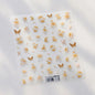 Blushimmer Jelly Butterfly 5D nail art sticker with rhinestones and shiny insect design for DIY manicure decoration