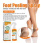 Jaysuing Foot exfoliating spray cleanses and removes dead skin to prevent dryness, nourish and moisturize foot skin care spray