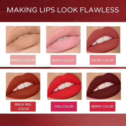 Blushimmer waterproof matte lip liner with precise, long-lasting contour and soft, blendable texture for perfect lip definition.