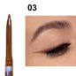 Blushimmer waterproof black brown eyeliner gel pencil with matte finish, ultra-fine, quick-dry, non-smudge for precise eye makeup application