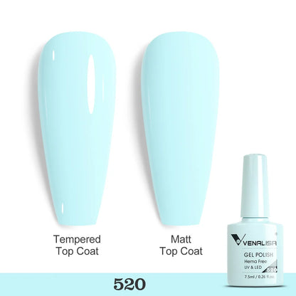 Bright neon color gel polish by Blushimmer, showcasing vibrant UV and LED-ready nail art with a glossy finish.