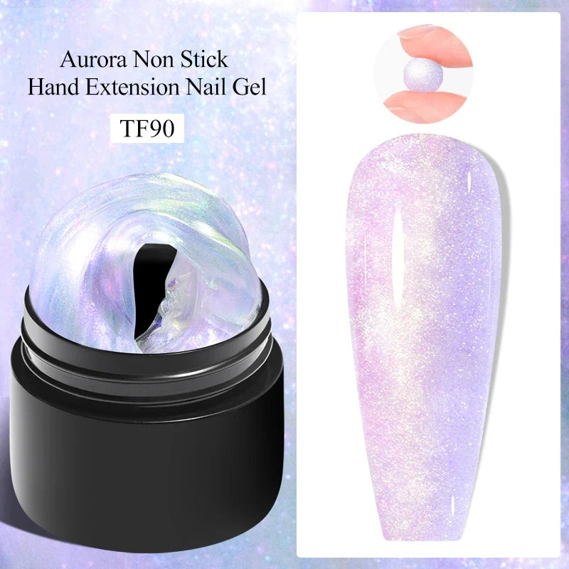 Milky White Nail Extension Gel Clear Nude Building UV Gel For Nails Finger Extensions Form Tips French Nails Manicure Nail Art