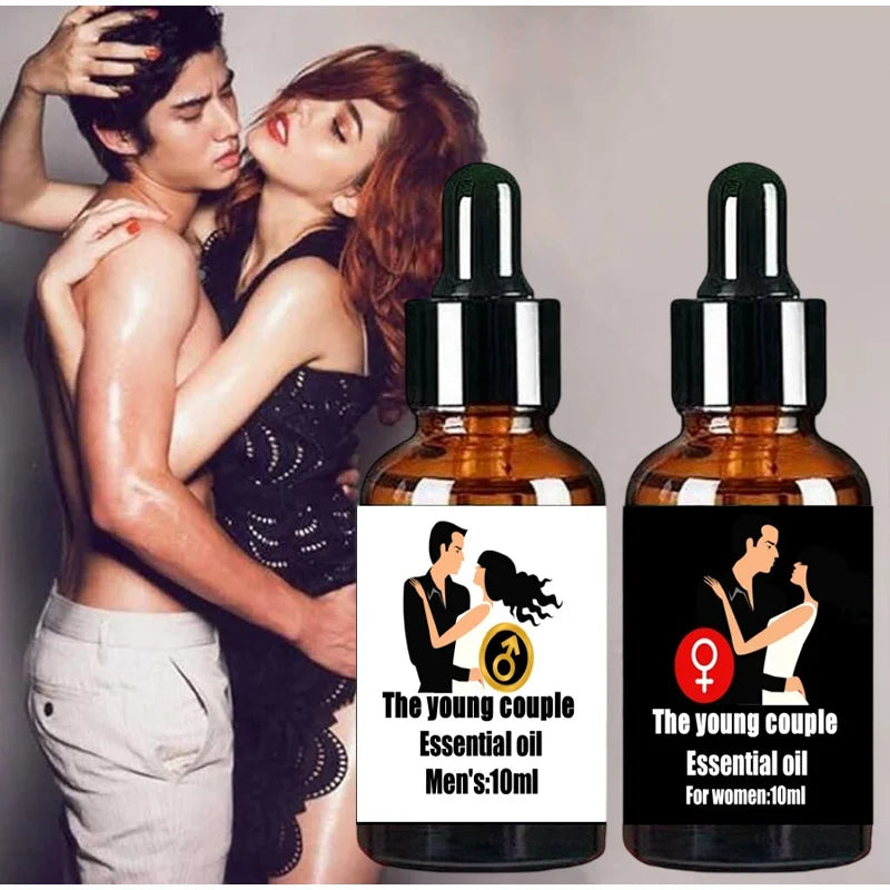 Young Couple Pheromone Essential Oil Love Spell Fragrance Irresistible Attraction Enhance Romance Emotional Connection Perfume