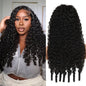 Burmese curly lace frontal wig with 13x6 and 13x4 transparent HD lace, pre-plucked, 200% density, human hair, by Selvanelle