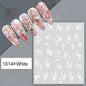 Black and white nail art stickers featuring sexy, woman and girl designs for press-on nail decoration by Blushimmer.
