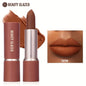 Barely Matte Cocoa Lipstick Creamy Texture Nourishing Care Long Lasting Waterproof  All Skin Types Brown Hue Matte Lipstick